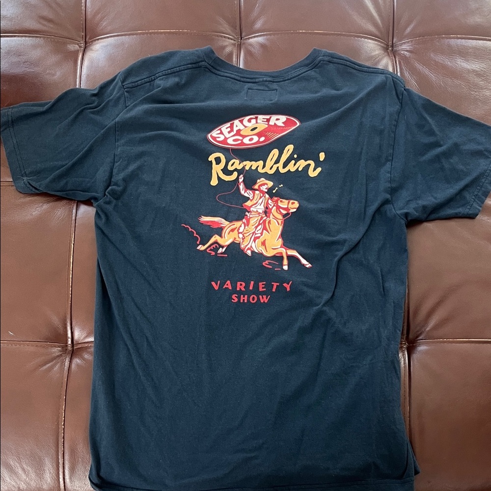 Seager Co. Navy Graphic Tee